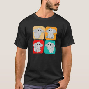 Kleine Retro-Elefanten, die ich kalte, ich Kleinki T-Shirt