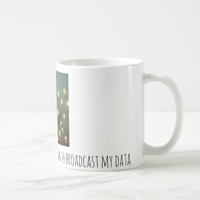 kleine Roboter-Tasse Kaffeetasse (Rechts)