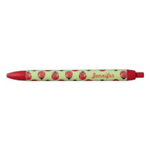 Kleine rote Ladybugs mit Personalisiertem Namen