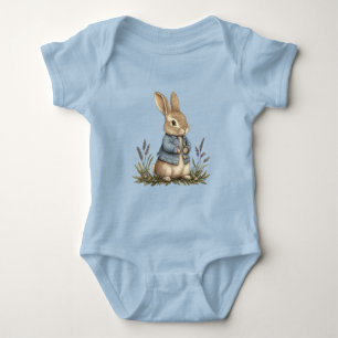 Kleine Rüde, das Kaninchen Baby Strampler
