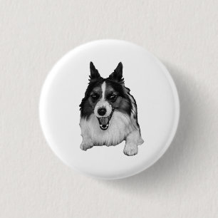 Kleine Runde, frohe Ohren Button