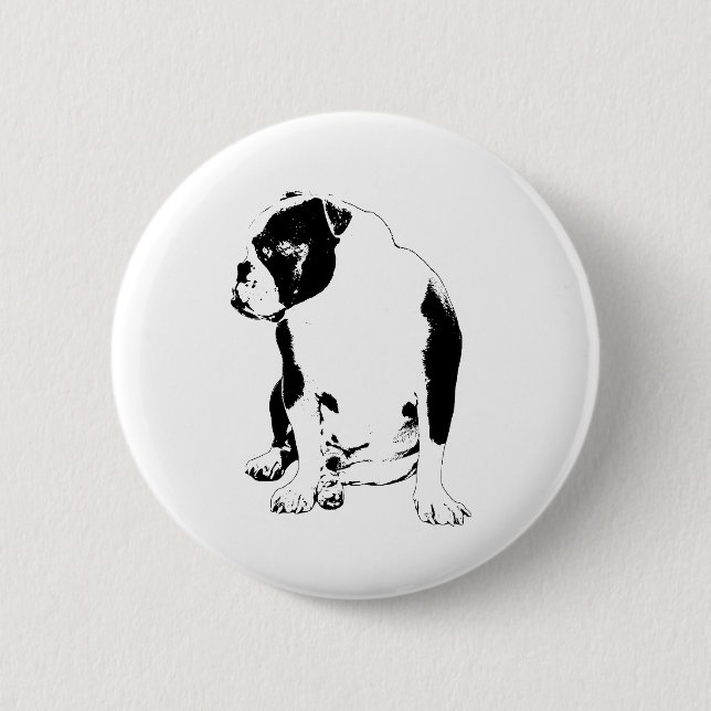 Kleine Runde, Profilzeichnung Button (Vorderseite)