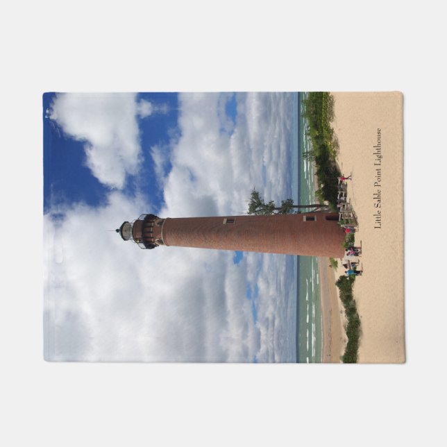 Kleine Sable Point Leuchtturmmatte Fußmatte (Vorderseite)