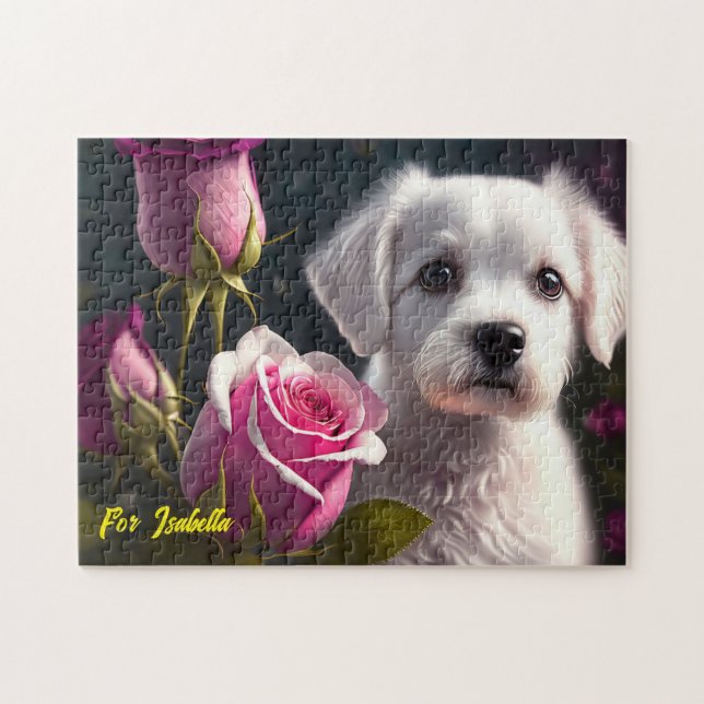 Kleine Sammlung von Hunden und Rose (Horizontal)