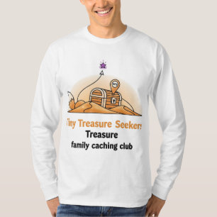 Kleine Schatzsucher - Familiengeocaching-Schatz T-Shirt