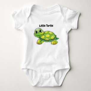 Kleine Schildkröte Baby Strampler