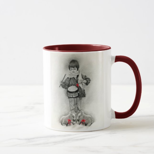 Kleine Schlagzeugerjunge Tasse (Rechts)