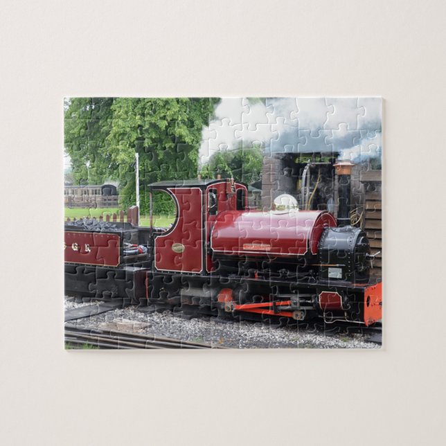 Kleine Schmalspurlokomotive (Horizontal)