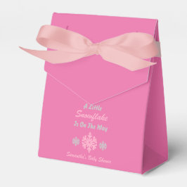 Kleine Schneeflocke unterwegs Geschenkschachtel