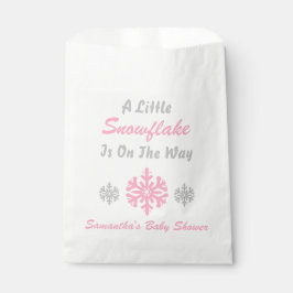 Kleine Schneeflocke unterwegs Geschenktütchen