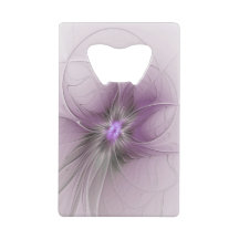 Kleine Schönheit Moderne Mauve Graue Fraktal-Kunst