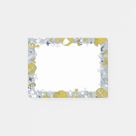 Kleine Schulabende auf Funny Post-it Klebezettel