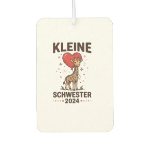 Kleine Schwester 2024 Niedliche Giraffe Schwester Autolufterfrischer
