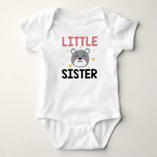 Kleine Schwester Baby Strampler