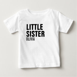 Kleine Schwester Custom Baby Romper Baby T-shirt