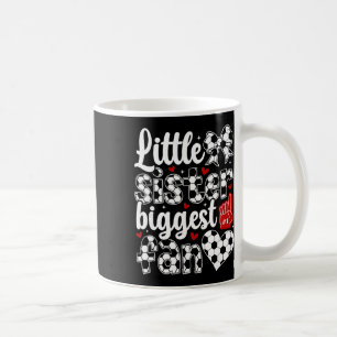 Kleine Schwester Fußball Schwester Fußballspielers Kaffeetasse