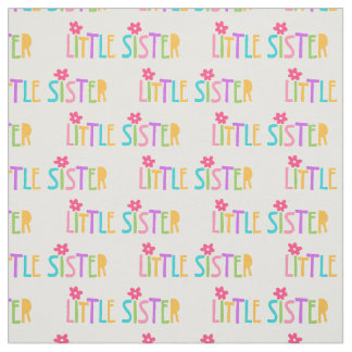 Kleine Schwester-Muster-Gewebe Stoff