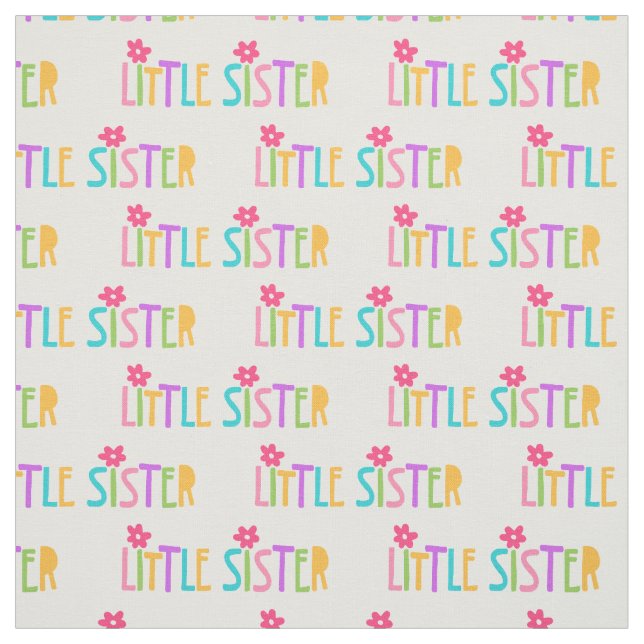 Kleine Schwester-Muster-Gewebe Stoff (Muster)