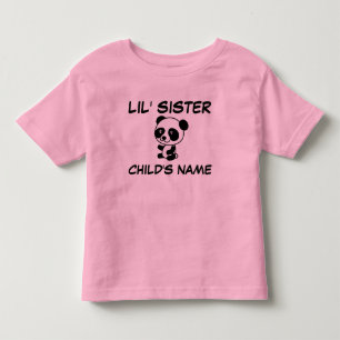 KLEINE SCHWESTER Personalisierte T - Shirt