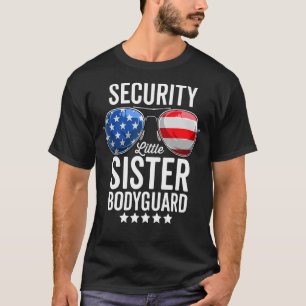 Kleine Schwester Security Big Brother Security T-Shirt