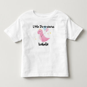 Kleine Sis-o-saurus Kleinkind T-shirt