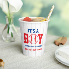 Kleine Slugger Baseball Babydusche Pappbecher