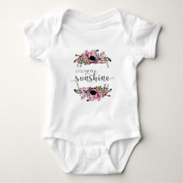 Kleine Sonnenstrahlen | Boho Chic Baby Girl Tutu Baby Strampler