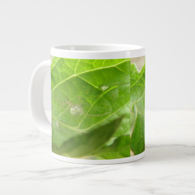 Kleine Spider-Tasse Jumbo-Tasse (Vorderseite Links)