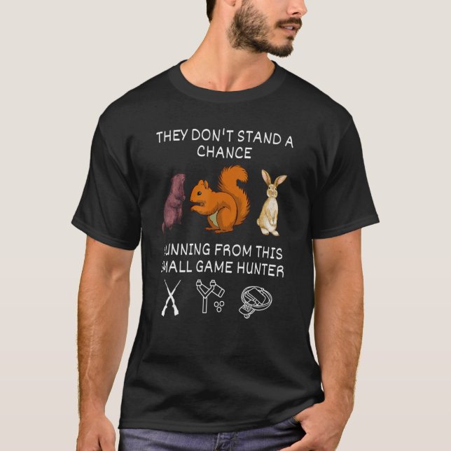 Kleine Spielhunter Sling Shots Eichhörnchen Rabbit T-Shirt (Vorderseite)