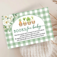 Kleine Spross Baby Shower Bücher für Baby