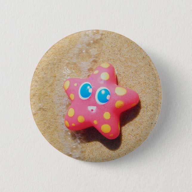 Kleine Starfish Button (Vorderseite)