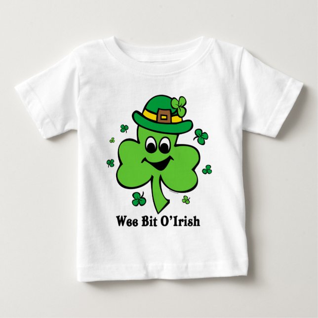 Kleine Stückchen O Iren Baby T-shirt (Vorderseite)