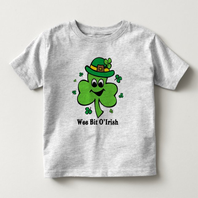 Kleine Stückchen O Iren Kleinkind T-shirt (Vorderseite)