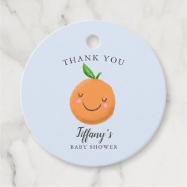 Kleine Süsse Baby Dusche Blue Clementine Geschenkanhänger