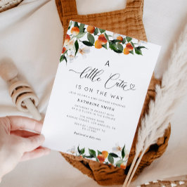 Kleine Süsse Baby Dusche Einladung