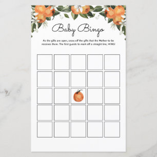 Kleine Süsse Baby Shower Games   Baby Bingo Game