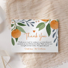 Kleine Süsse Babydusche Flat Danke Karte