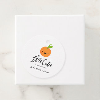 Kleine Süsse Babydusche Handschrift Süsse Orang Geschenkanhänger