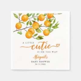 Kleine Süsse Babydusche Serviette