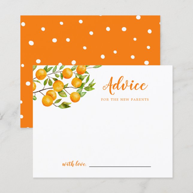 Kleine Süsse Babyduschkarte (Vorne/Hinten)