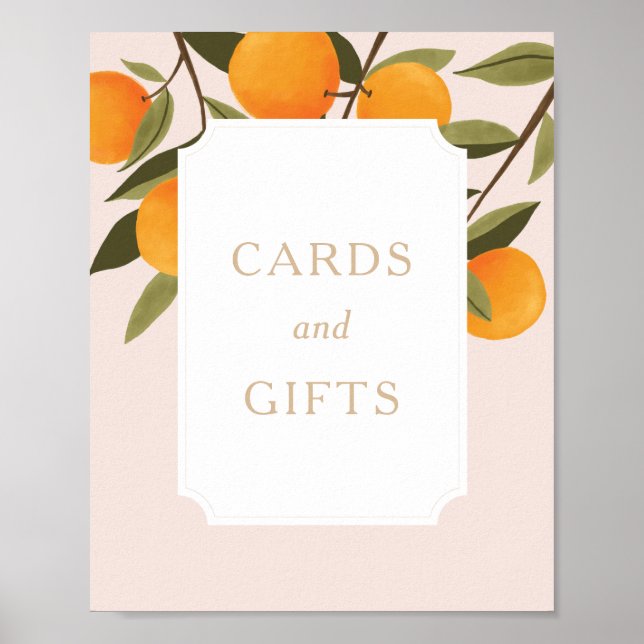 Kleine Süsse Babyduschkarten und Geschenkschild Poster (Vorne)