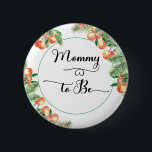 Kleine Süsse Citrus Orange Mama zu sein Button<br><div class="desc">Wasserfarbe Kleine Süsse Citrus Orange Mama zu sein Button. Matching-Elemente verfügbar.</div>