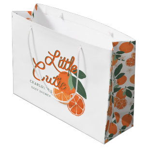 Kleine Süsse Clementine Baby Duschgeschenktüte - C Große Geschenktüte