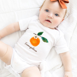 Kleine Süsse Clementine Mädchenname Baby Strampler