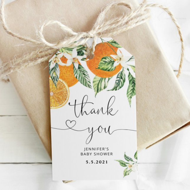 Kleine Süsse danke Ihnen Tag Geschenkanhänger (Von Creator hochgeladen)