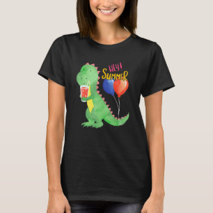 Kleine süße Dinosaurier mit Limonade Erfrischung f T-Shirt