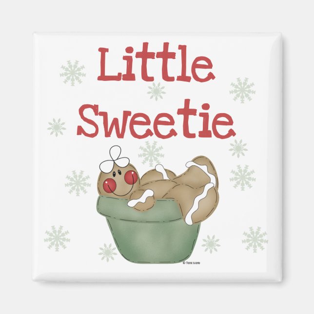 Kleine süße Hemden und Geschenke Magnet (Vorne)