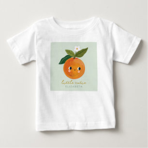 Kleine Süsse Orange Baby T-shirt
