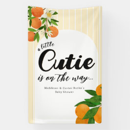 Kleine Süsse Orange Babydusche - Bio Markt Banner