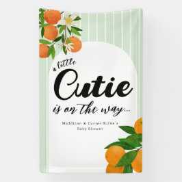 Kleine Süsse Orange Babydusche - Bio Markt Banner